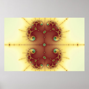 Cérebro - Poster Fractal