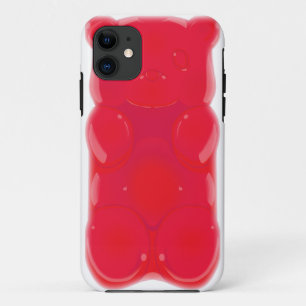 CEREJA gomosa das capas de iphone do urso