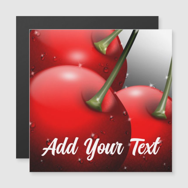 Cerejas com gotas de areia (Frente/Verso)