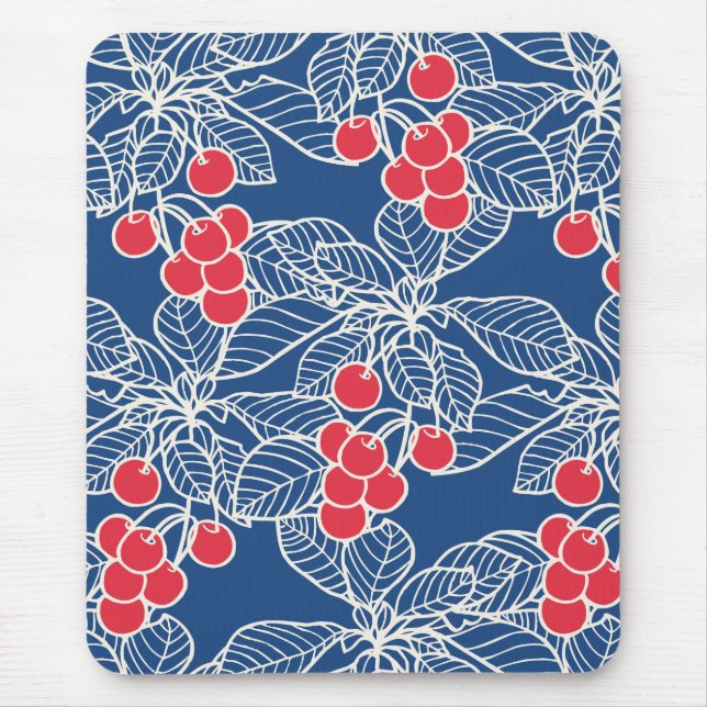 Cerejas de Bing Mousepad (Frente)