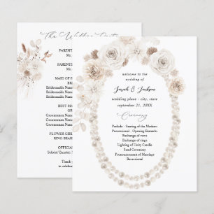 Cerimônia de Casamento Floral Branco e Pérolas Orç
