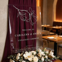 Cerimônia de Casamento Minimalista Desconectada