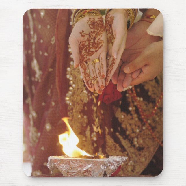 Cerimónia de casamento Mousepad (Frente)