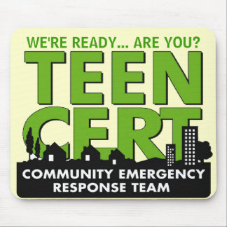 CERT adolescente Mousepad