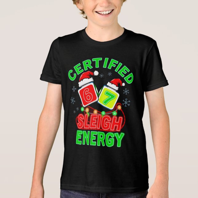 Certificado 6‑7 Energia de Trenó gen alpha meme  (Frente)