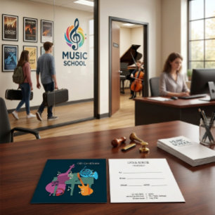Certificado Cadeau de Aulas de Música Personalizad