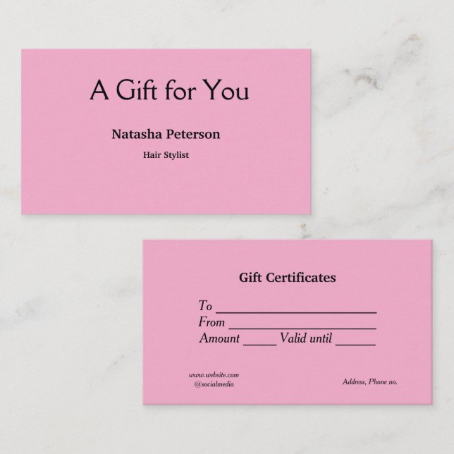 certificado clássico de negócios azul branco (Frente/Verso)