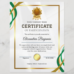 Certificado de Apreciação