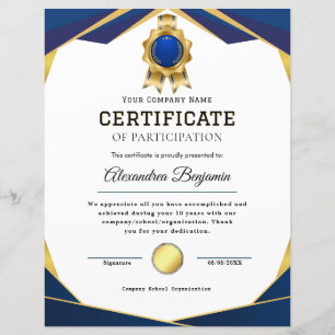 Certificado de Apreciação