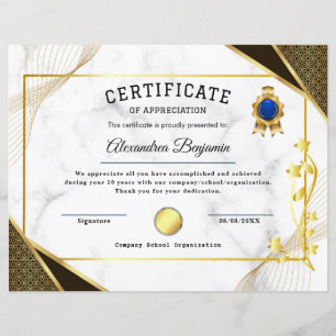 Certificado de Avaliação de Conquista