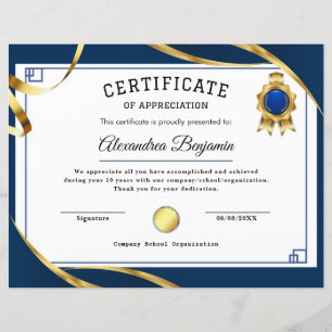 Certificado de Avaliação de Conquista