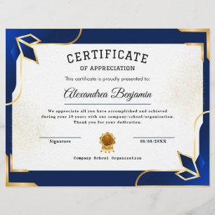 Certificado de Avaliação de Conquista