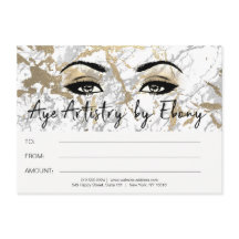 Certificado de Beleza de Marmore Branco Dourado Eb