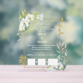 Certificado de Casamento Muçulmano, Contrato Acríl