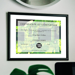 Certificado de Conclusão de Eletrônica e Computado
