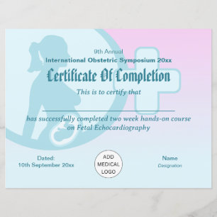 Certificado de Conferência de Obstetrícia e Gineco