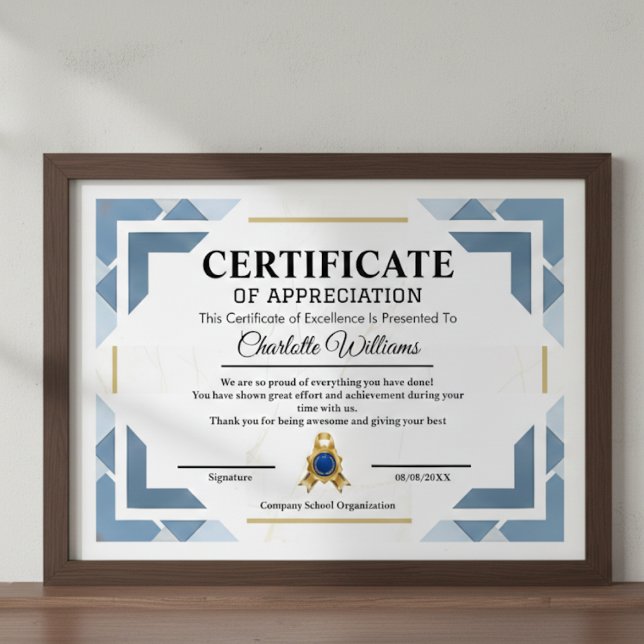 Certificado de Conquista para Crianças (Criador carregado)