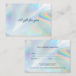 Certificado de Oferta Comercial de Script Holográf