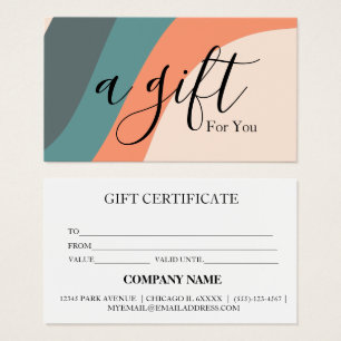 Certificado de oferta comercial simples e moderno