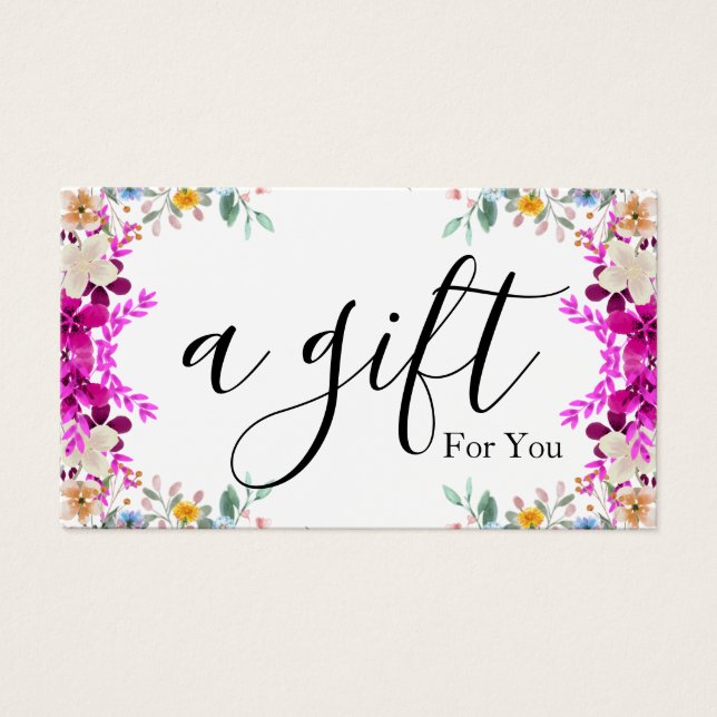 Certificado de oferta comercial simples e moderno (Frente)