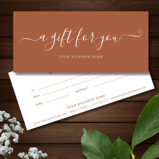 Certificado de Oferta Comercial Terra Cotta Boho