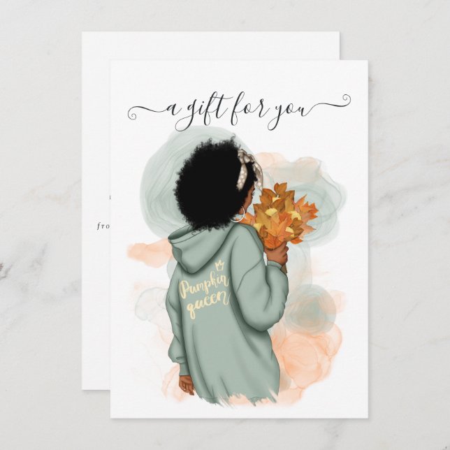 Certificado de Oferta de Ação de Graças Afro-Ameri (Frente/Verso)