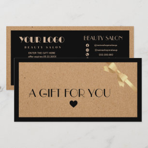 Certificado de oferta de logotipo cardíaco de pape