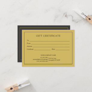 Certificado de oferta de logotipo para Cinzas simp