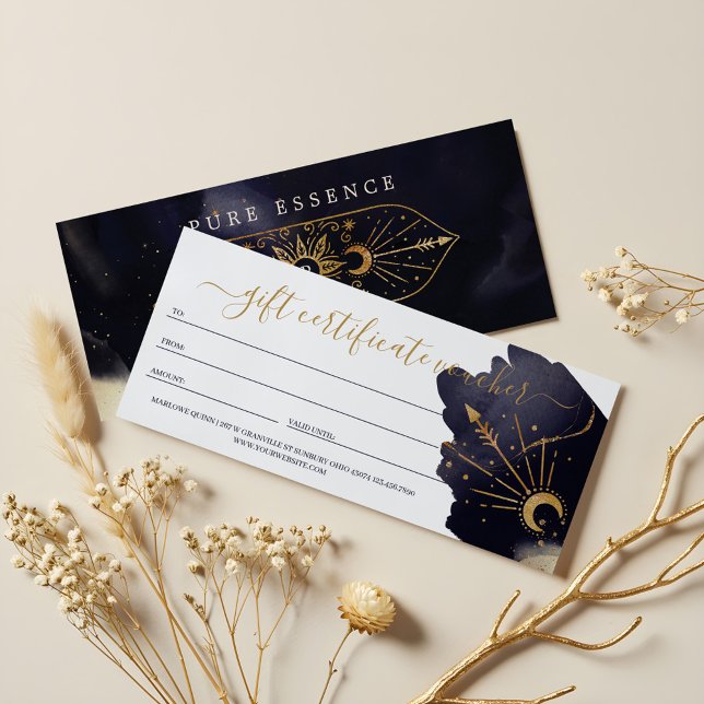 Certificado de Oferta de Lua Solar Celestial Holís (Holistic Celestial Sun Moon Yoga Gift Certificate)