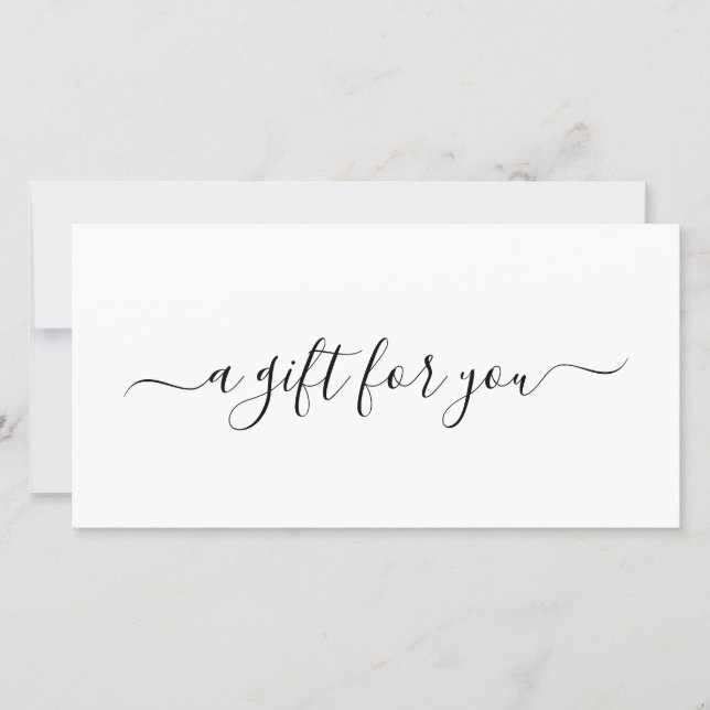 Certificado de oferta de negócios Elegante branco  (Frente)