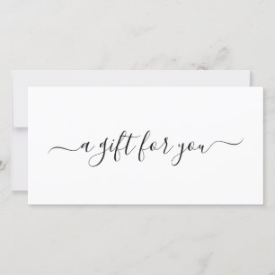 Certificado de oferta de negócios Elegante branco