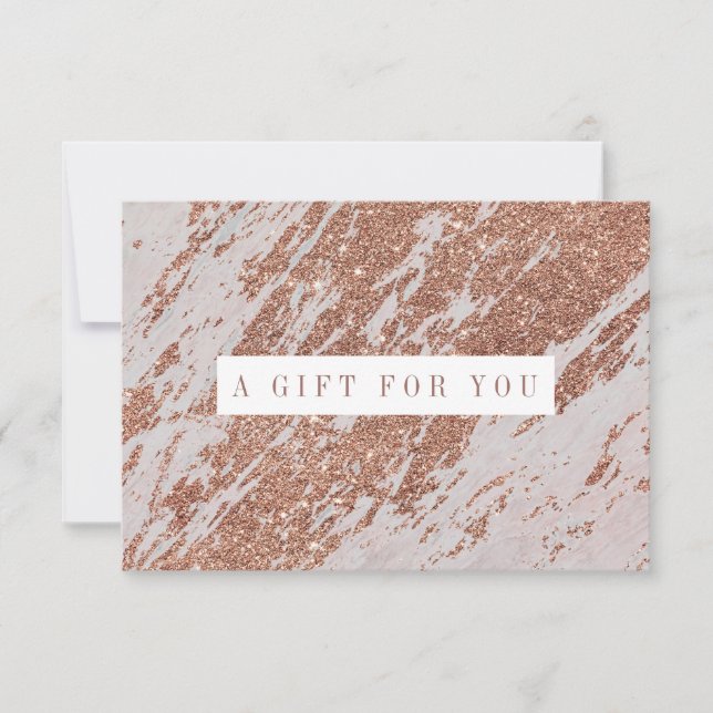 Certificado de Padrão Dourado abstrato Rosa (Frente)