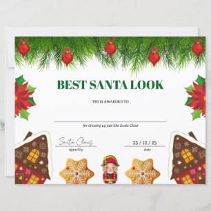 Certificado de Prêmio de Natal Melhor Visual de Pa