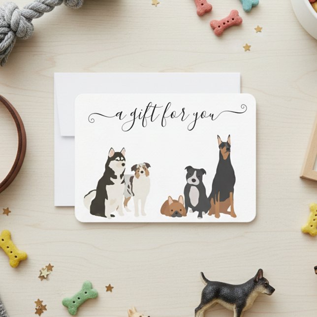 Certificado de Presente Banho e Tosa Clínica Veter (Criador carregado)