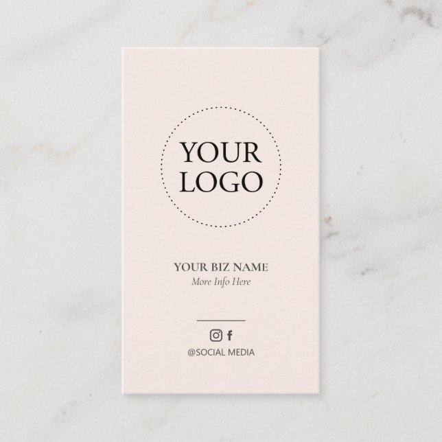 Certificado de Presente com Logotipo Rosa Moderno  (Frente)