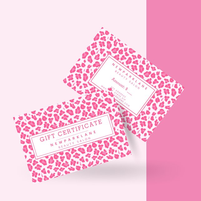 Certificado de Presente Comercial de Impressão Leo (Criador carregado)