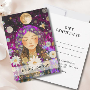 Certificado de Presente Cosmic Girl Boho Moon