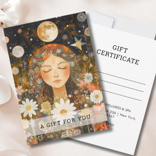 Certificado de Presente Cosmic Girl Boho Moon