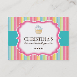 Certificado de presente customizável da padaria