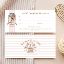 Certificado de Presente da Loja de Cupcakes Florai