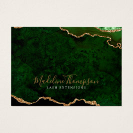 Certificado de Presente de Agate Dourado Verde Ele