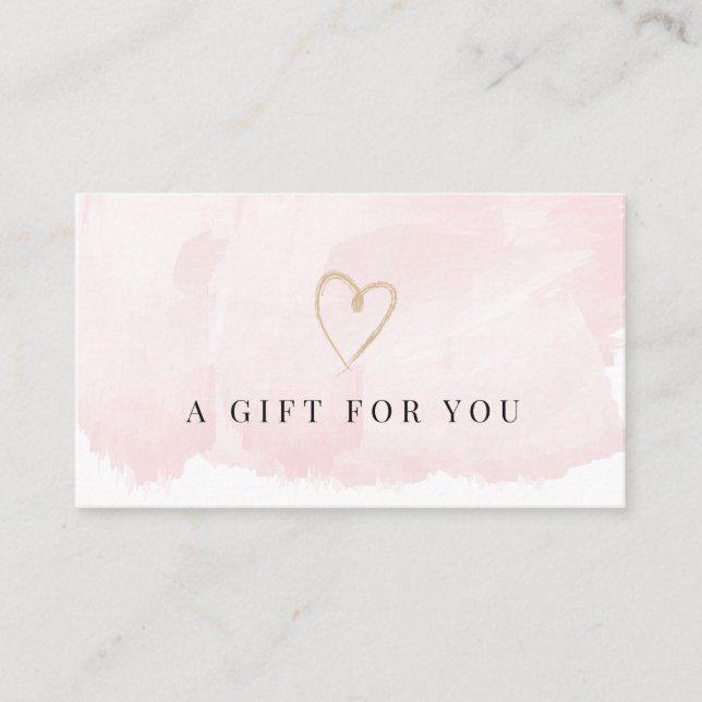 Certificado de Presente de Aquarela Cor-de-Cobra R (Frente)