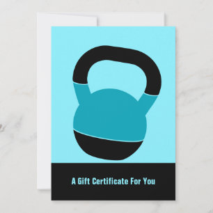 Certificado de Presente de Desempenho Azul Elétric