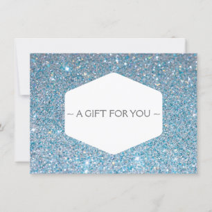 Certificado de Presente de EMBLEM AZUL BLUE GLITTE