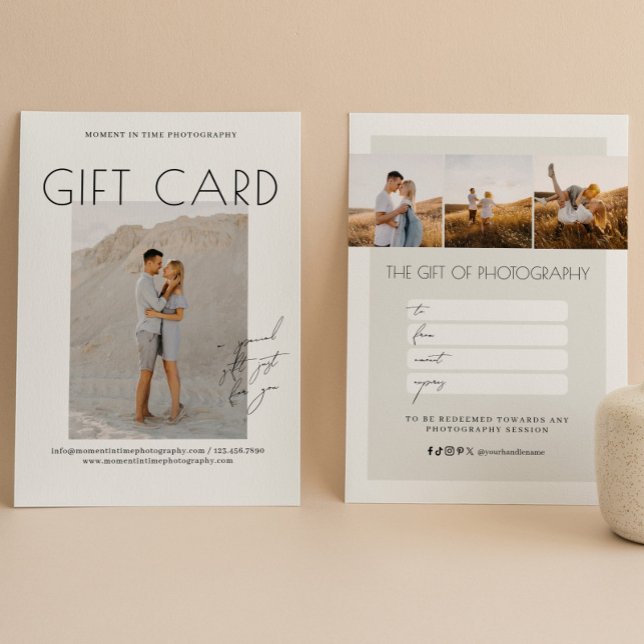 Certificado de Presente de Fotografia de Script Mi (Criador carregado)