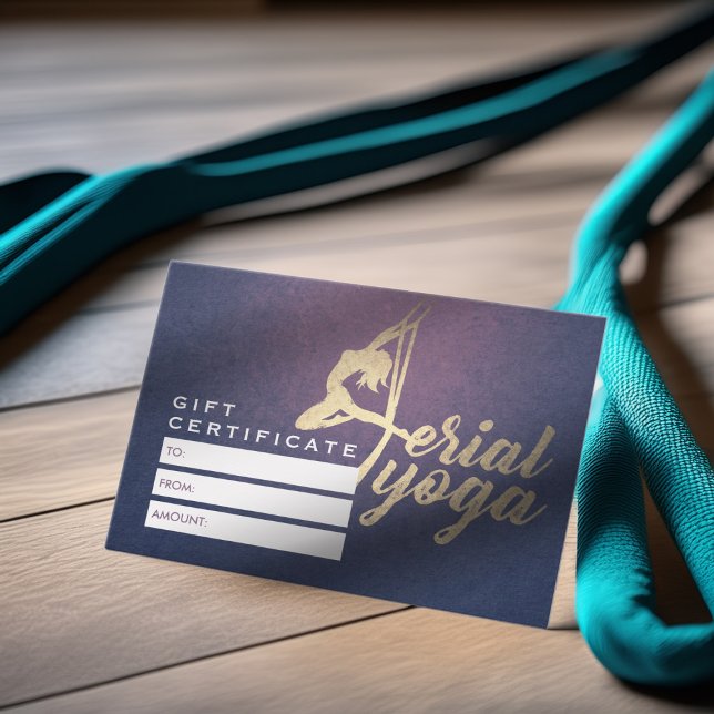 Certificado de Presente de Instrutor de Meditação  (Criador carregado)