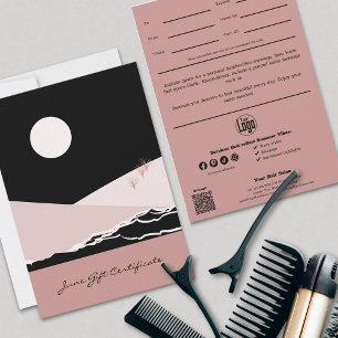 Certificado de Presente de Junho de Lista Preta Co