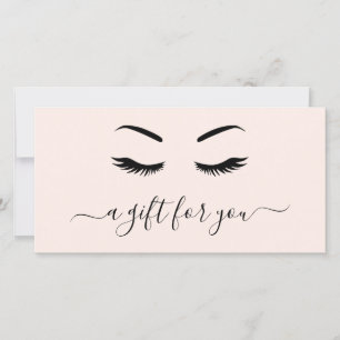 Certificado de Presente de Lashes Rosa Espelhos El