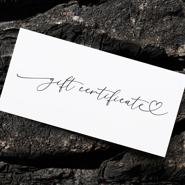 Certificado de Presente de Logotipo de Negócios Ra (Criador carregado)