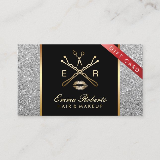 Certificado de Presente de Maquiagem de Cabelo Lum (Frente)